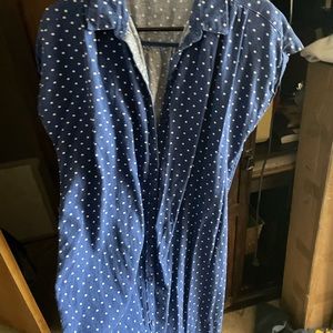 Old navy button down shirt dress